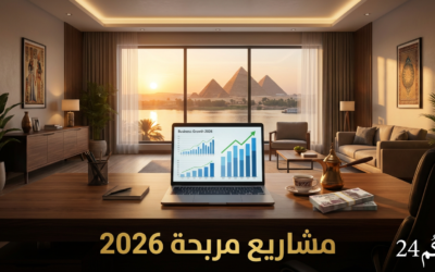 أفضل 5 أفكار مشاريع صغيرة مربحة في مصر 2026 (برأس مال بسيط)
