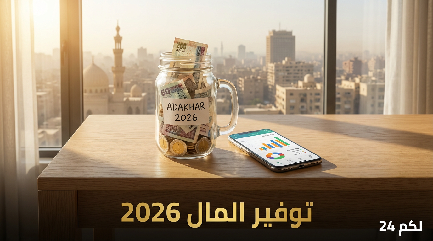 أفضل طرق توفير المال من الراتب في مصر 2026 (دليل الادخار الذكي)