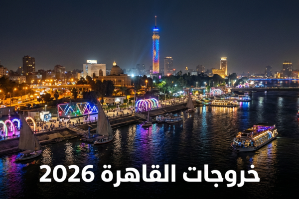 أفضل 10 أماكن خروج في القاهرة ليلاً 2026 (دليل الفسح والسهر)