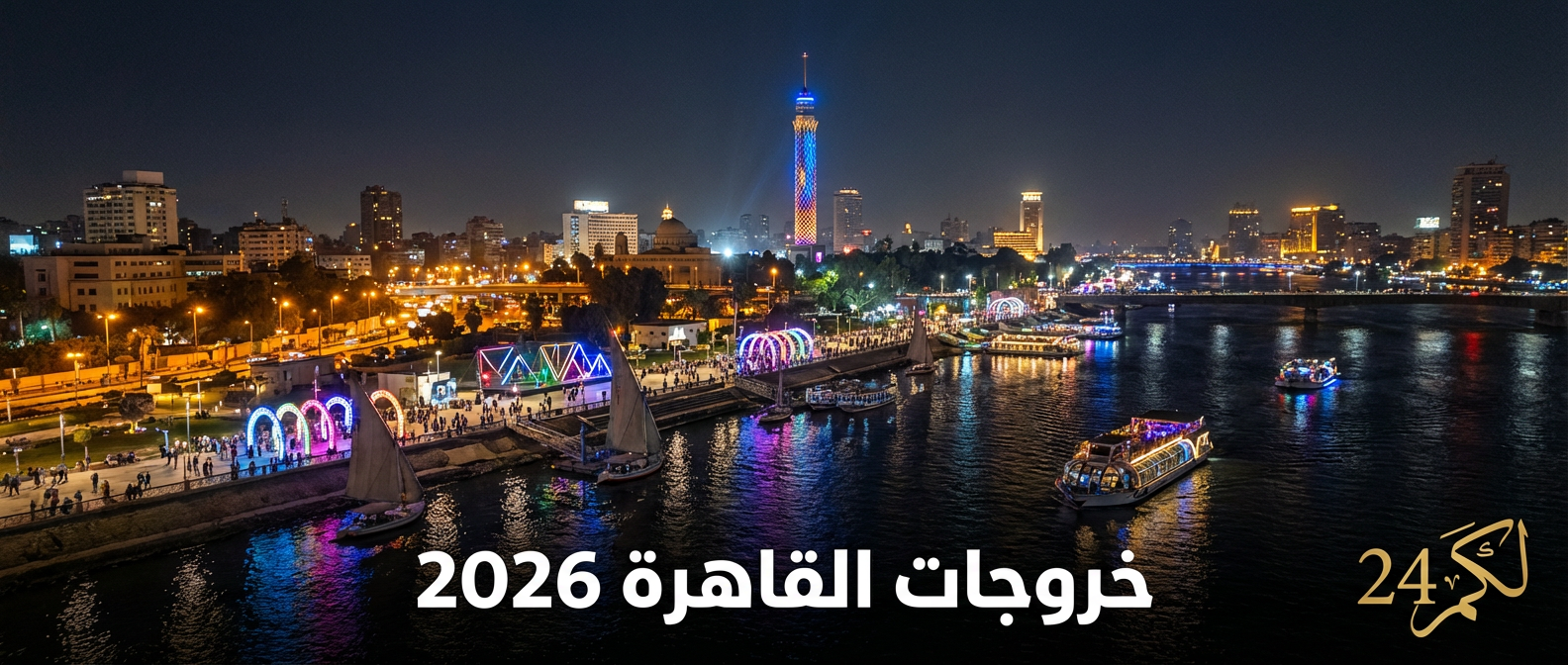 أفضل 10 أماكن خروج في القاهرة ليلاً 2026 (دليل الفسح والسهر)