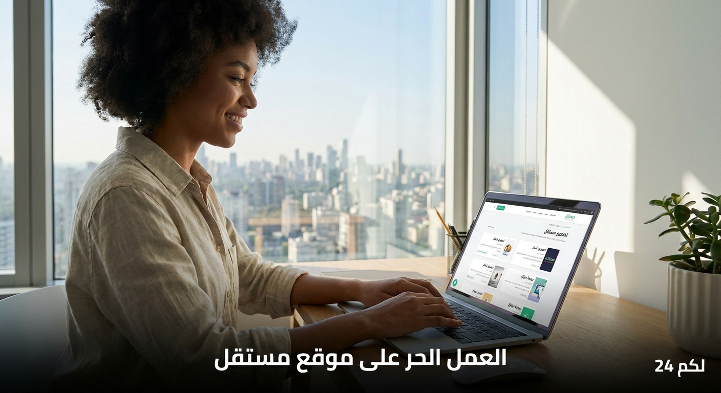 كيف تبدأ العمل الحر على موقع مستقل 2026 (دليل الربح من المهارات)