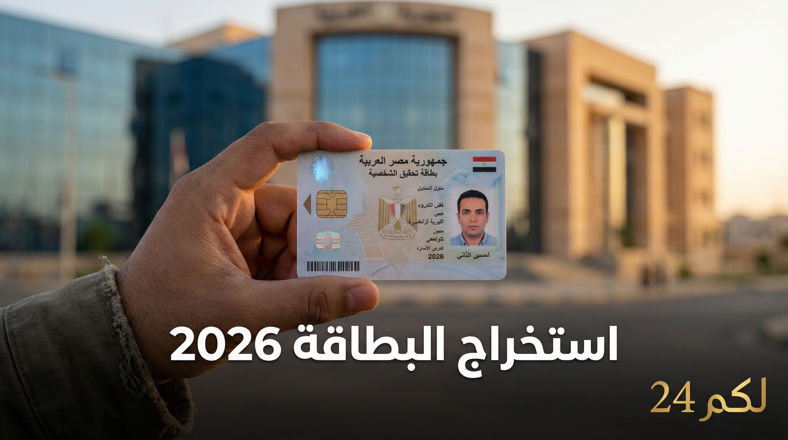 خطوات استخراج بطاقة الرقم القومي أونلاين 2026 (الدليل الكامل والمحدث)