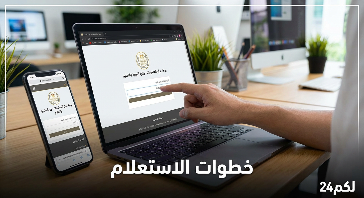 رابط نتائج امتحانات الثانوية العامة والدبلومات الفنية 2026 (شرح الاستعلام خطوة بخطوة)