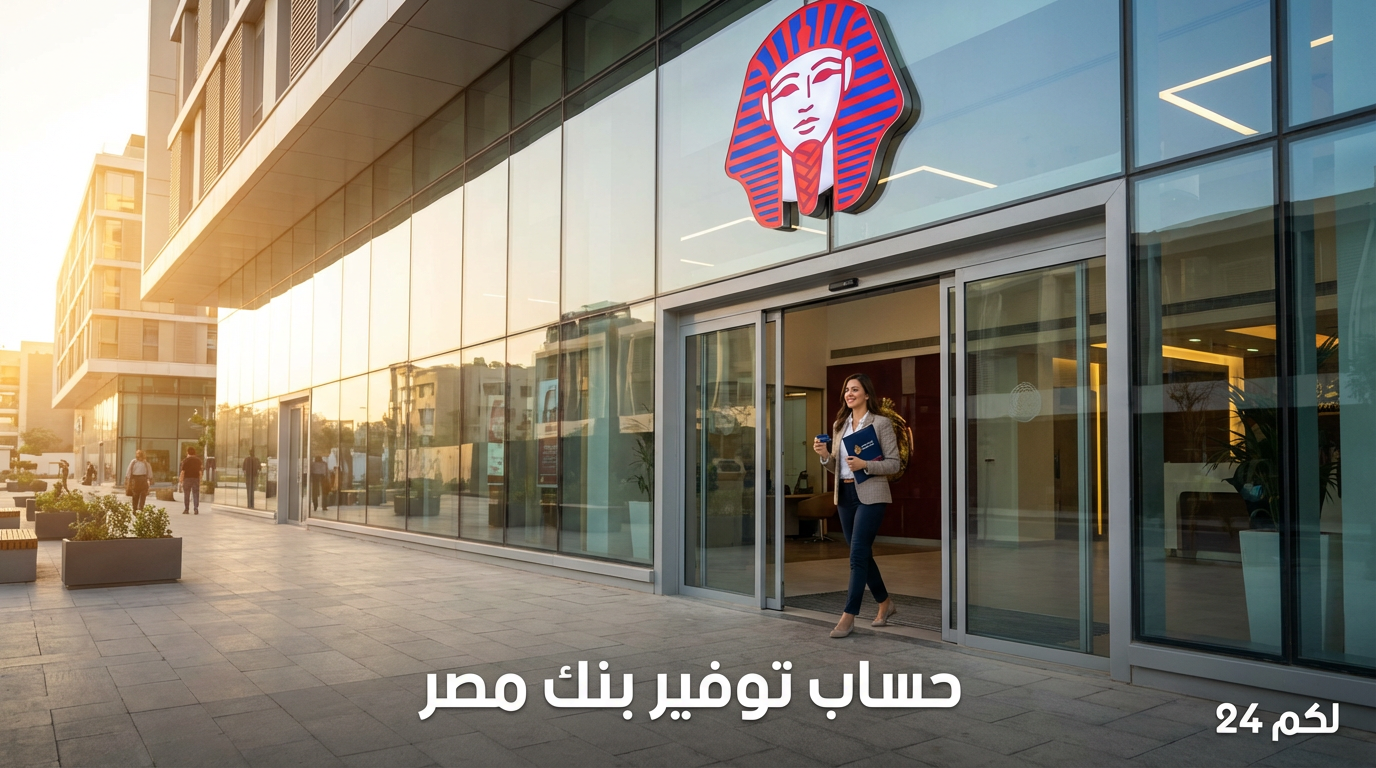 خطوات فتح حساب توفير في بنك مصر 2026 (الشروط، الفائدة، والمصاريف)